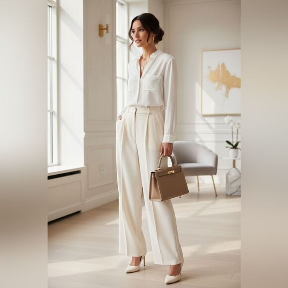 Cloth & Stone Womens long sleeves and frayed collar shirt - Picture 4 of 9